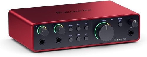 Focusrite scarlett 2i2 4th gen - scarlett,