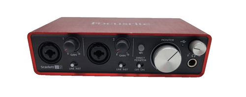 Focusrite scarlett 2i2 2nd - scarlett,