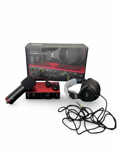Focusrite scarlett 2i2 studio - scarlett,