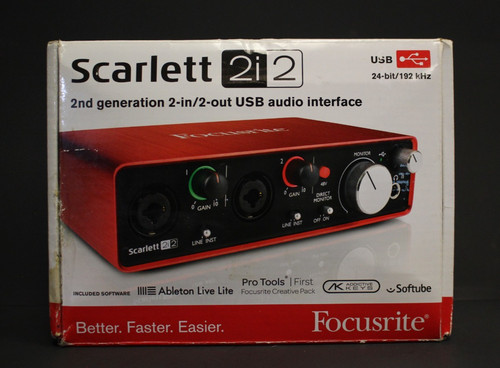 Focusrite scarlett 2i2 - (ri2),