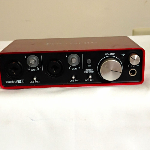 Focusrite scarlett 2i2 2nd - focusrite,