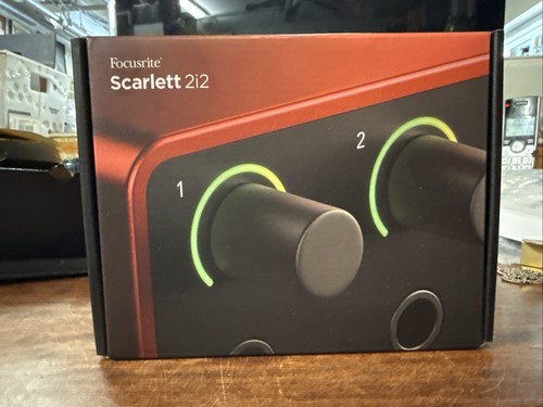 Focusrite scarlett 2i2 4th gen - scarlett,