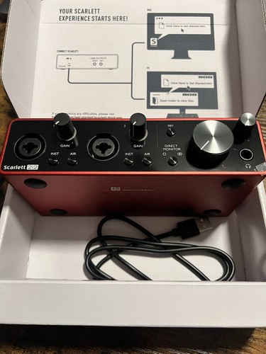 Focusrite scarlett 2i2 - 2i2, usb