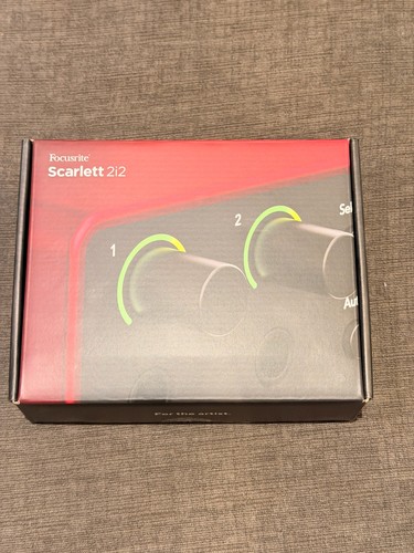 Focusrite scarlett 2i2 - scarlett, gen