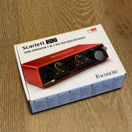 Focusrite scarlett 2i2 - 3rd, gen
