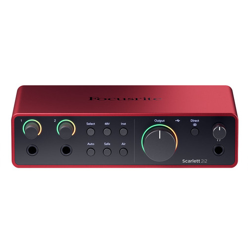 Focusrite scarlett 2i2 4th - scarlett,