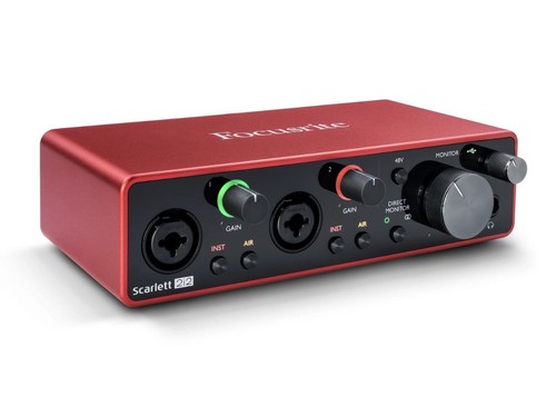 Focusrite scarlett 2i2 - 2i2, gen