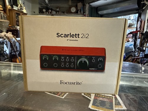 Focusrite scarlett 2i2 4th - 2i2,