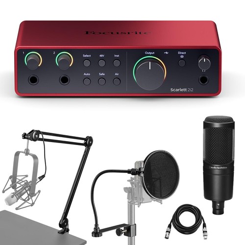 Focusrite scarlett 2i2 4th - scarlett,
