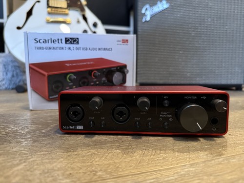 Focusrite scarlett 2i2 3rd - 2i2, gen