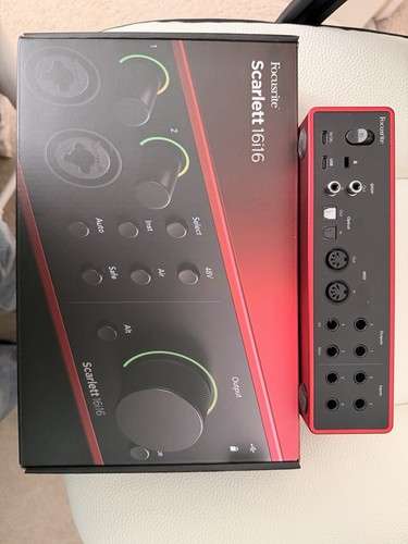 Focusrite scarlett 16i16 4th - focusrite,