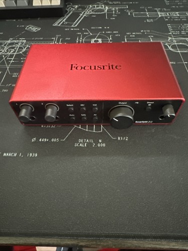 Focusrite scarlett 2i2 - scarlett, 4th