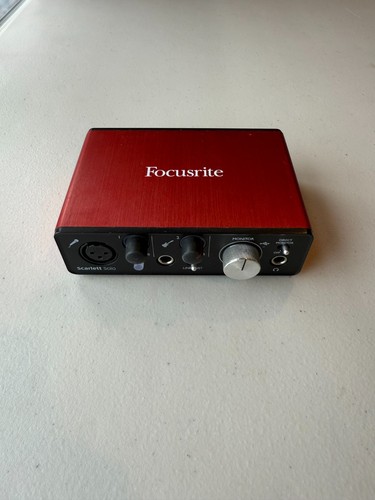 Has issues focusrite - ***has, issues***