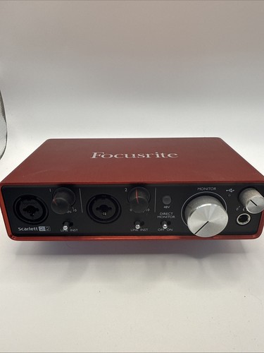 Focusrite scarlett 2i2 2nd - scarlett,