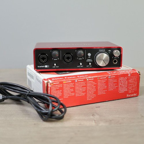 Scarlett 2i2 focusrite - scarlett, 2nd