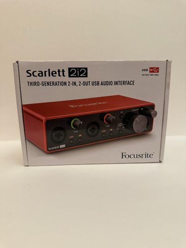 Focusrite scarlett 2i2 - scarlett,