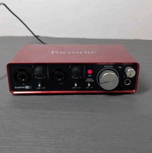 Focusrite scarlett 2i2 2nd - focusrite,