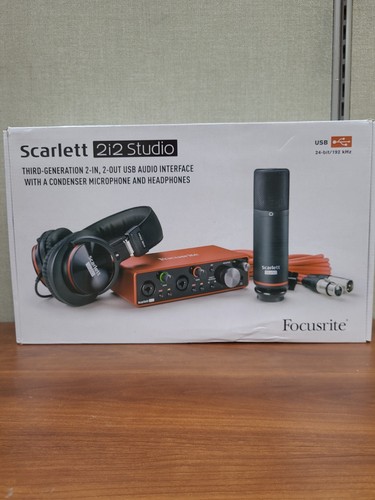 New focusrite scarlett - new,