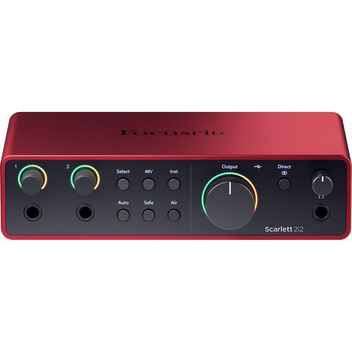 Focusrite scarlett 2i2 usb - scarlett, usb-c