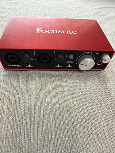 Focusrite scarlett 2i2 2nd - focusrite,