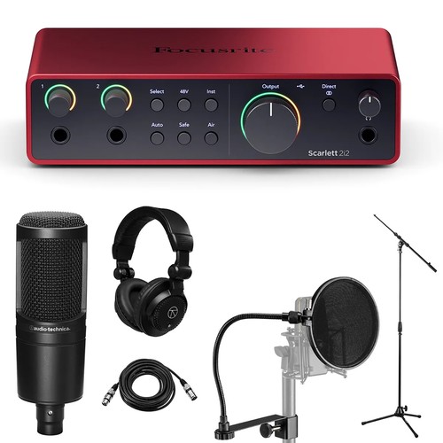 Focusrite scarlett 2i2 4th - scarlett,