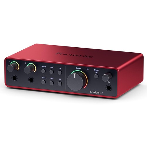 Focusrite scarlett 2i2 - scarlett, 4th