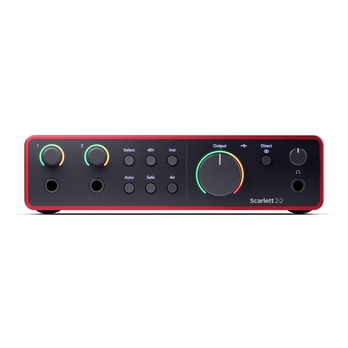 Focusrite scarlett 2i2 4th - focusrite,