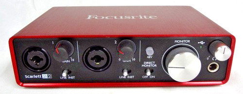 Focusrite scarlett 2i2 - focusrite,