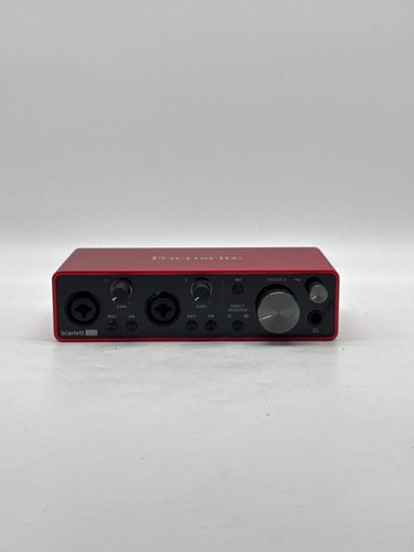 Focusrite scarlett 2i2 in - focusrite,