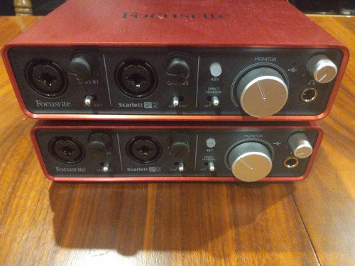 Focusrite scarlett 2i2 - 2i2, gen