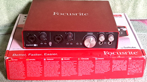 Focusrite scarlett 6i6 2nd gen - 2nd,