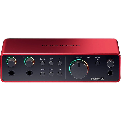 Focusrite scarlett 2i2 usb - focusrite,