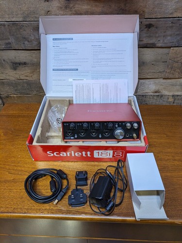 Focusrite scarlett 18i8 usb - scarlett,