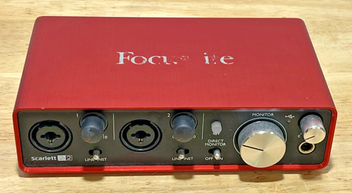 Focusrite scarlett 2i2 - scarlett, (3rd