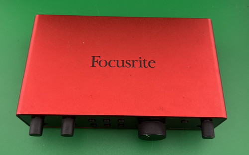 Pre owned focusrite scarlett - pre-owned,