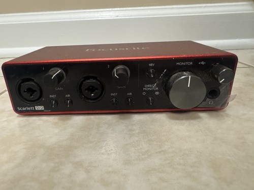 Focusrite scarlett 2i2 - focusrite,
