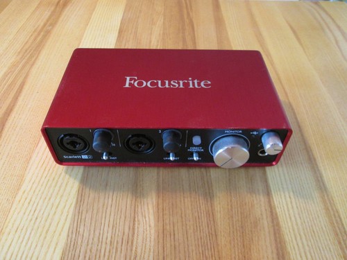 Focusrite scarlett 2i2 2nd - focusrite,