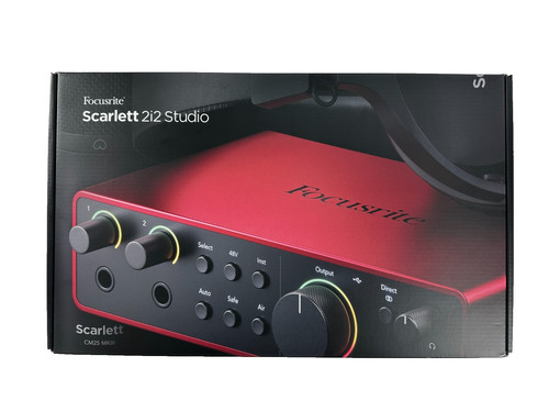 Focusrite scarlett 2i2 - focusrite, 4th