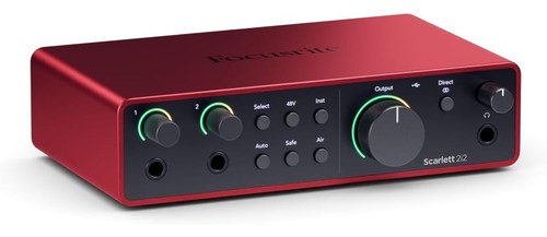 Focusrite scarlett 2i2 4th - 4th, gen