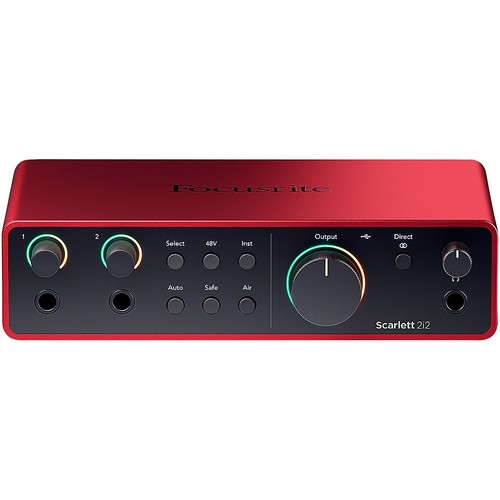 Focusrite scarlett 2i2 - scarlett, usbc