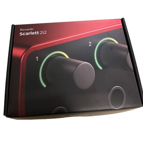 Focusrite scarlett 2i2 4th - scarlett, gen