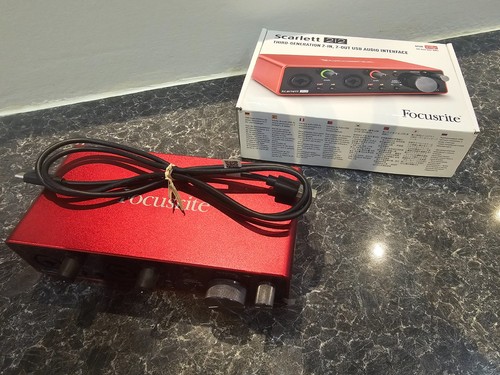 Focusrite scarlett 2i2 2x2 3rd - focusrite,