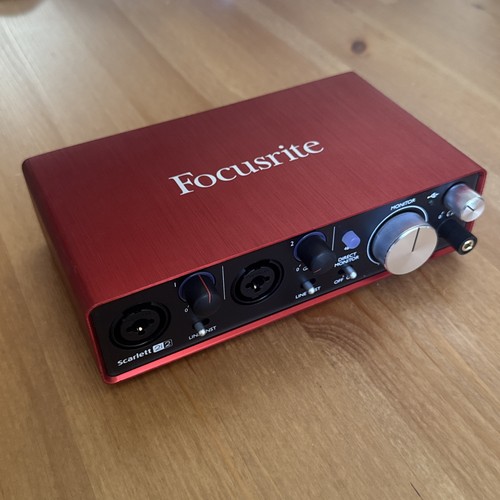 Scarlett 2i2 focusrite 2nd - scarlett,