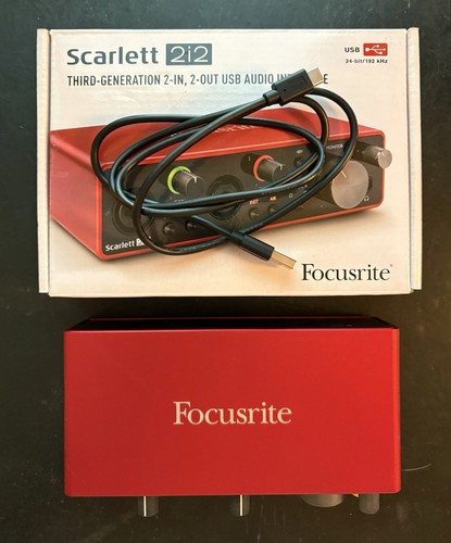 Focusrite scarlett 2i2 gen - focusrite,