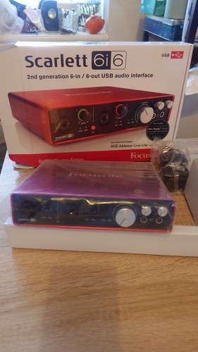 Focusrite scarlett 6i6 - 6i6, 2nd