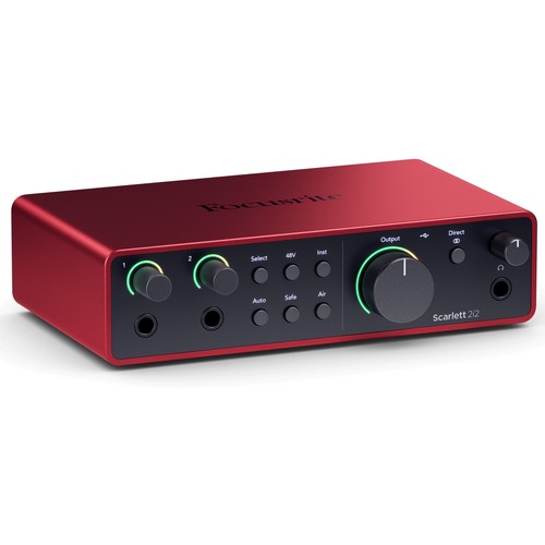 Focusrite scarlett 2i2 4th - focusrite,