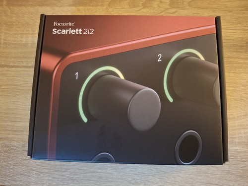 Focusrite scarlett 2i2 - scarlett, gen
