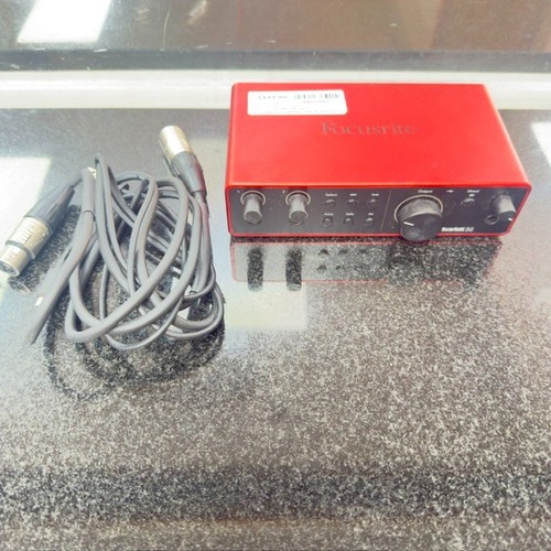Focusrite scarlett 2i2 - scarlett,