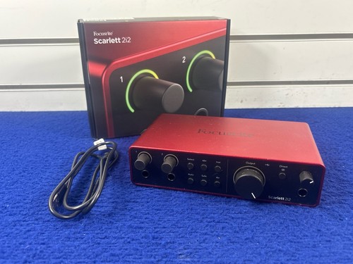 Focusrite scarlett 2i2 4th - scarlett, gen