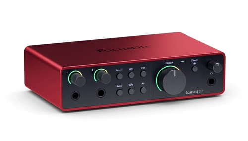 Focusrite scarlett 2i2 4th - scarlett,